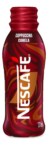 Bebida Láctea Cappuccino Canela Garrafa Com 270ml Nescafé
