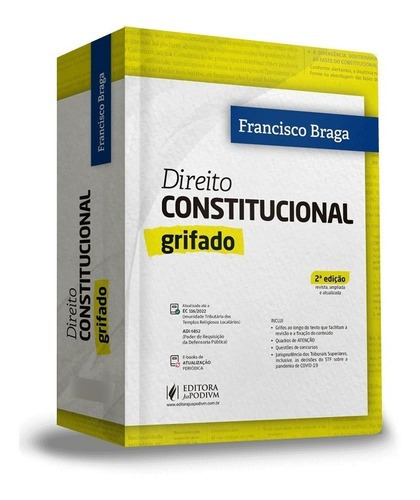 Direito Constitucional Grifado 2ª Edição (2022) Juspodivm