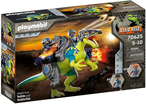 Playmobil 70625 Spinosaurus: Doble Poder De Defensa