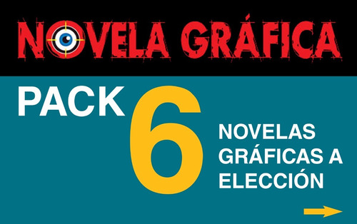 Pack X 6 Novelas Gráficas A Elección - Latinbooks - Clásicos