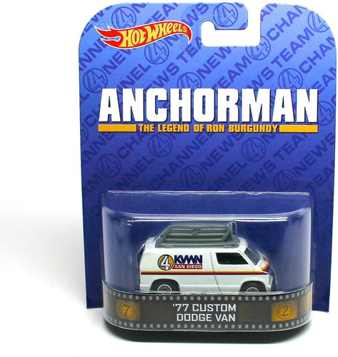 Hot Wheels '77 Custom Dodge Van Anchorman