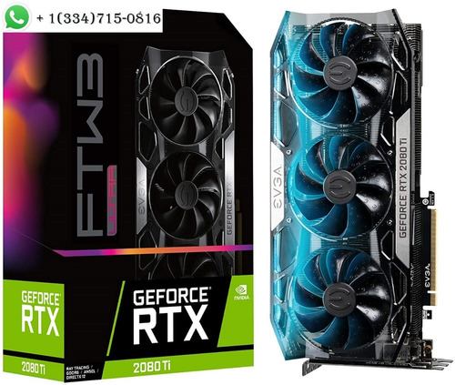 Imagen 1 de 1 de Evga Geforce Rtx 2080 Ti Ftw3 Ultra