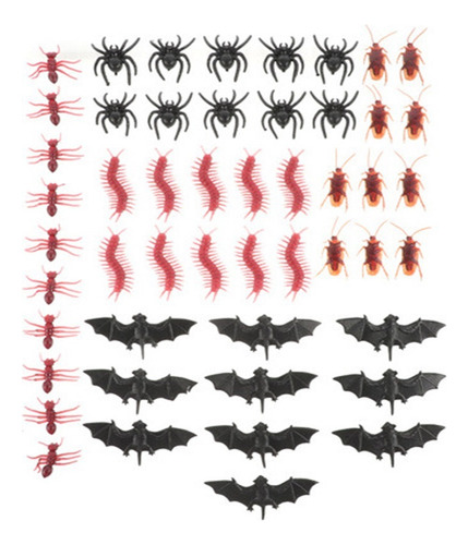 Simulación: Escorpión, Araña, Murciélago, Hormiga, Decoració