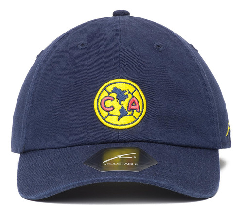 Club America Bambo Classic Gorra Ajustable Estilo Papá Azul