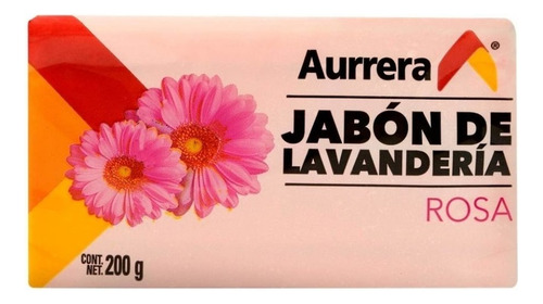 Jabón De Lavandería En Barra Aurrera Rosa 200g Quitamanchas