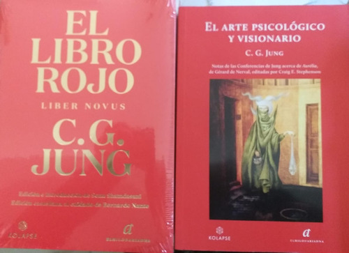 Arte Psicológico Visionario + Libro Rojo El Hilo De Ariadna