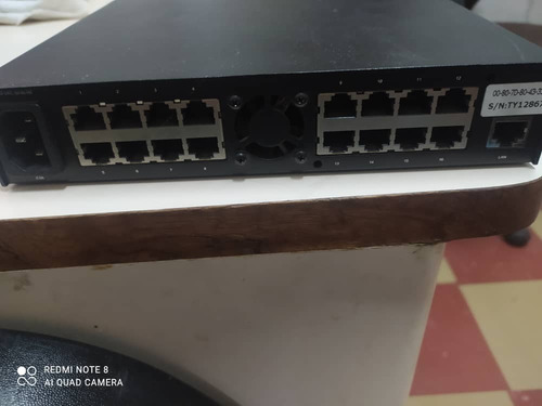 Imagen 3 de 5 de Concentrador De 16 Puertos Ethernet Equinox