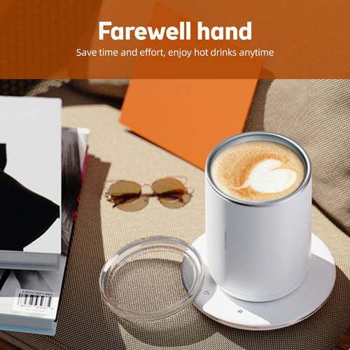 Taza De Café 2 En 1 Con Agitación Automática Y Temperatura C