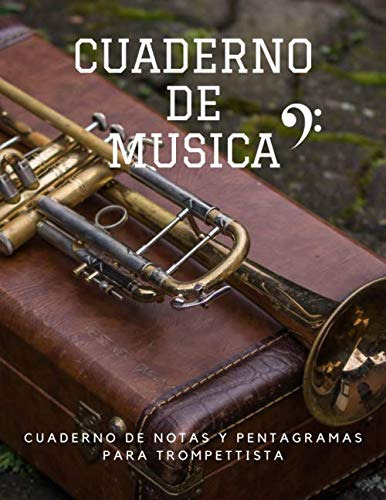 Cuaderno De Musica Cuaderno De Notas Y Pentagramas Para Trom