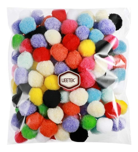 Ueetek 160pcs Cat Toys Assorted Color Soft Cat Toy Balls Kit