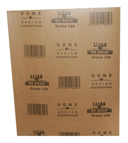 Imagen 3 de 7 de Lija De Agua Grano 120 - Home Design Pc
