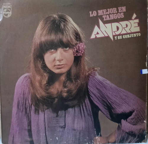 Andre Y Su Conjunto  Lo Mejor En Tangos. Lp, Album.