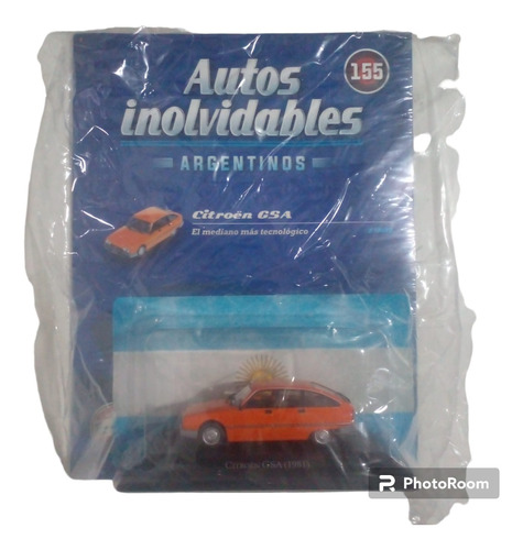 Revista + Auto Inolvidable N° 155 Citroen Gsa (1981).