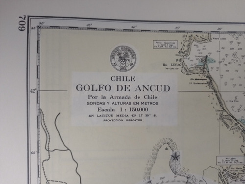 Golfo De Ancud Y Estero De Reloncavi Cartas Naúticas