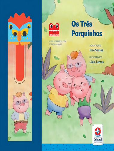 Os Tres Porquinhos - 2ª Ed: Os Tres Porquinhos - 2ª Ed, De Santos, José. Editora Estrela Cultural, Capa Mole, Edição 2 Em Português, 2023