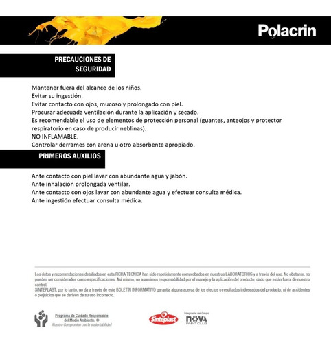 Imagen 3 de 4 de Fijador Sellador Talento X 20lts Interior Exterior Polacrin