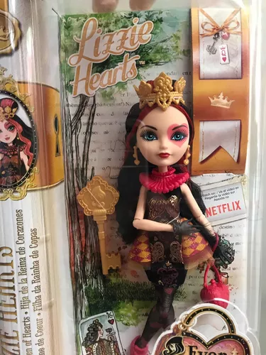 Ever After High LIZZIE HEARTS Ever After ROYAL Doll 1st Edition ORIGINAL  RELEASE