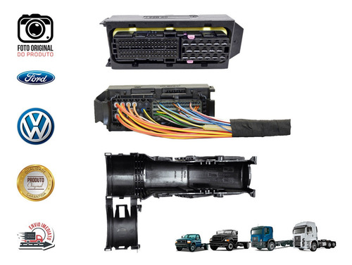 Chicote Módulo Injeção Eletrônica Vw Ford 89 Vias 1928404195