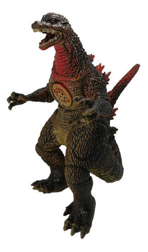 Juguete Godzilla Retro 1966 Figura Con Sonido Marron Grande