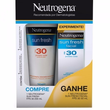 Neutrogena Sun Fresh Fps30 200ml+facial Fps30 50ml Venc06/19