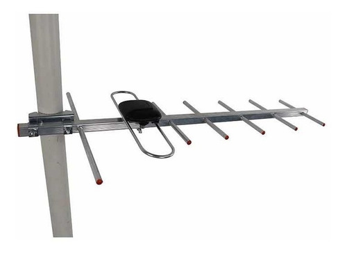 Imagen 3 de 5 de Antena Tv Digital Exterior Full Hd Con Cable En Clicshop