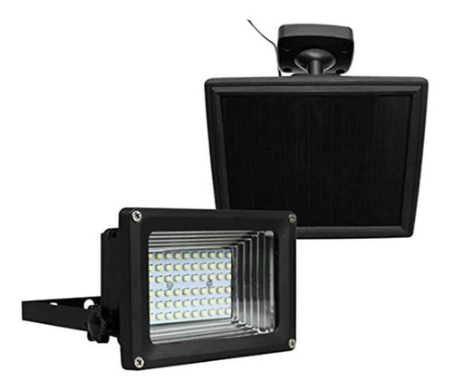 Luminária Solar Refletor 60 Leds Para Jardim 17194 Ecoforce