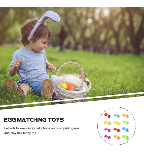 Par De Huevos Inteligentes Con Formas De Colores A Juego, 12