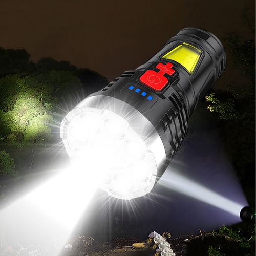 Linterna Portátil M Led Multifunción Para Exteriores Cob Sid