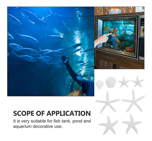8 Unidades De Simulación Con Forma De Animales Marinos Para