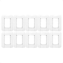 Comprar Combo X 10 Tapas De Tomacorrientes Modulos Blancos Repuesto