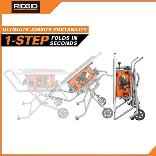 Ridgid Sierra De Mesa Portátil 15amp 10in Con Soporte R4514
