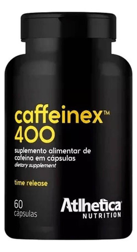 Caffeinex 400 60 Cápsulas Atlhetica Nutrition Sabor Sem Sabor