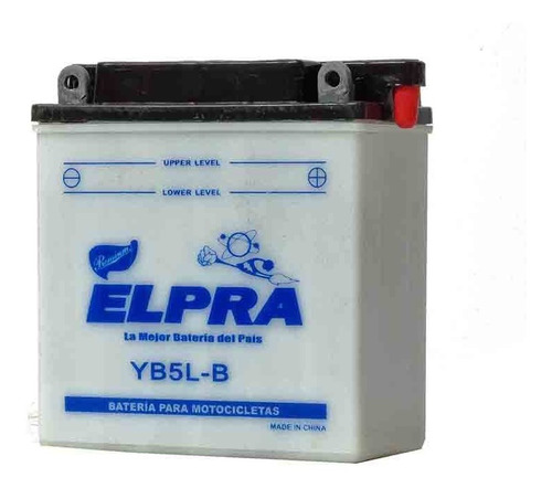 Bateria Elpra Yb5l-b Acido Incluido C/caja