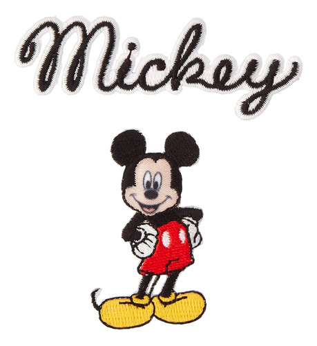 Wrights 19311540001 Disney Mickey Mouse Iron-on Appliqu...