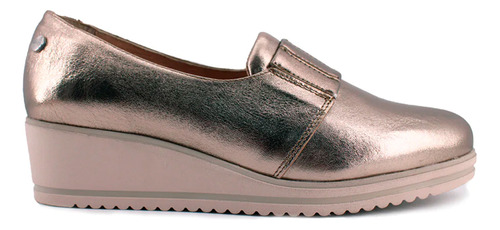 Mocasin De Piel Para Mujer Manet 1001-01 