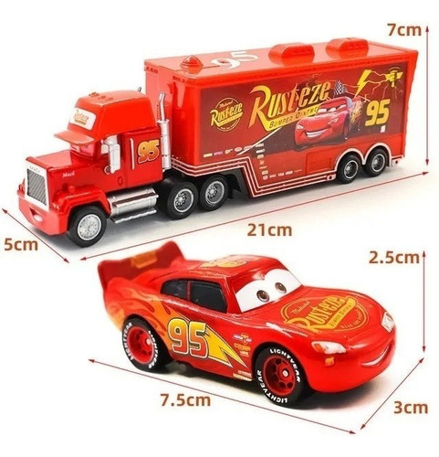 Rayo Mcqueen Hot Weheels Juguete Regalo