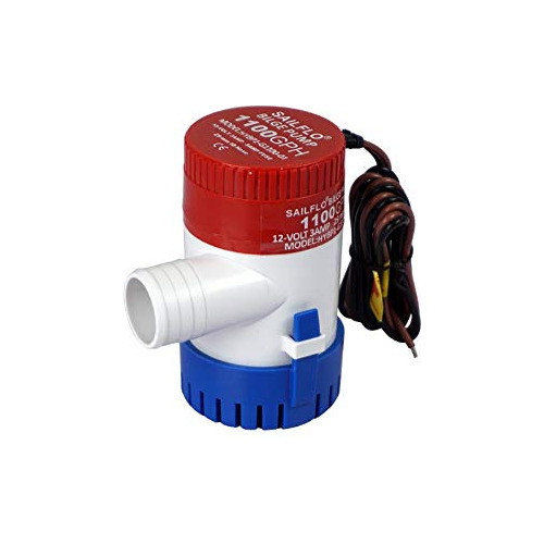 Bomba De Agua Electrica 12v 1100gph Automatica Sumergible