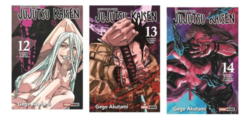 Combo Jujutsu Kaisen Vol. 12, 13 Y 14 - Manga