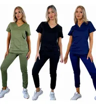 Comprar Ambo Cargo Dama Spandex Talle Grande L Y J Uniformes