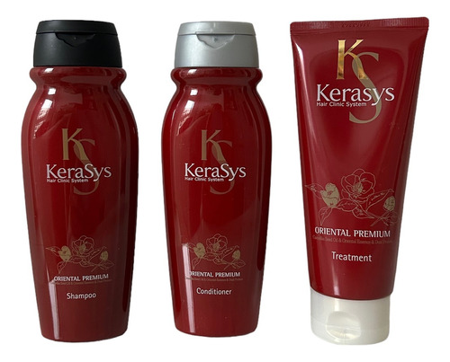 Kit Kerasys Oriental Premium Tratamento Completo 3 Produtos!