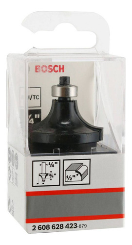 Fresa Redonda Con Cojín Bosch