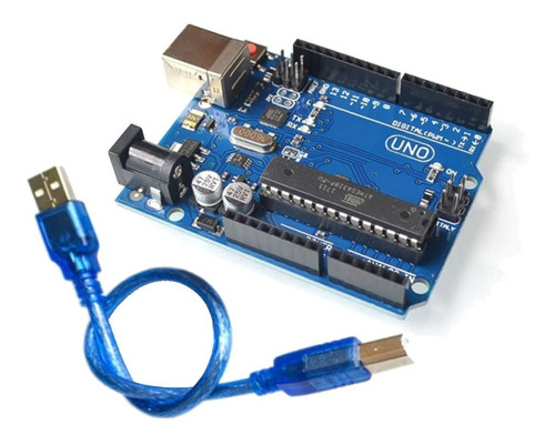 Tarjeta Uno R3 Atmega328 Compatible Con Ide Arduino