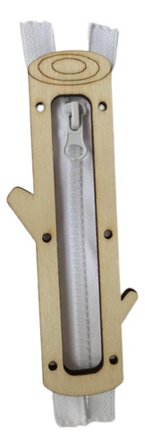 2 Accesorio De Tablero Ocupado Montessori Árbol Cremallera