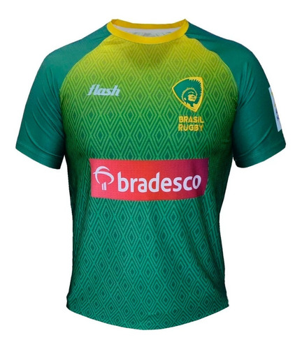 Camiseta Selección Brasil Tercera Rugby Flash - Adulto
