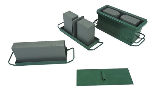 Imagem 3 de 3 de Kit Forma Bloco, Canaleta E Meio Bloco 14x19x39 Estrutural