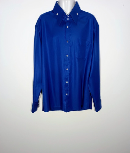 Camisa Domani   Color Azul   4xlt