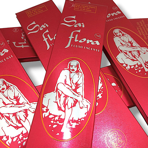 Kit 3 Incensos Sri Sai Flora Massala