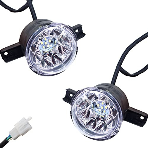 Ppr Pit Pro Racing 2 Uds. Luces Delanteras Led De 12v Se Ada