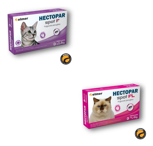 Pipeta Hectopar Gato Gato De 1 A 4 Kg