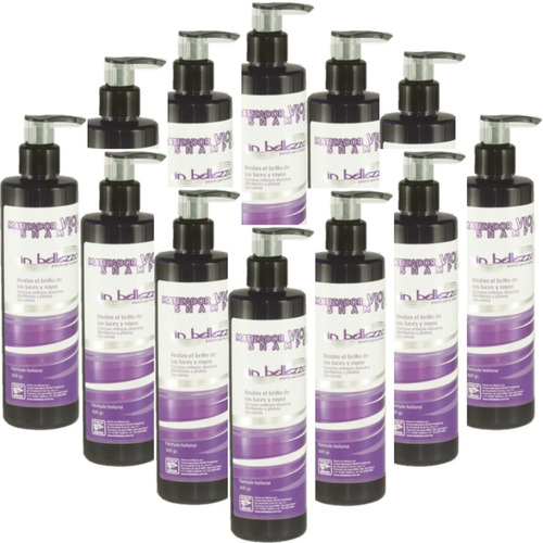 Kit 12 Shampoo Matizador Violeta Para El Cabello In Bellezza